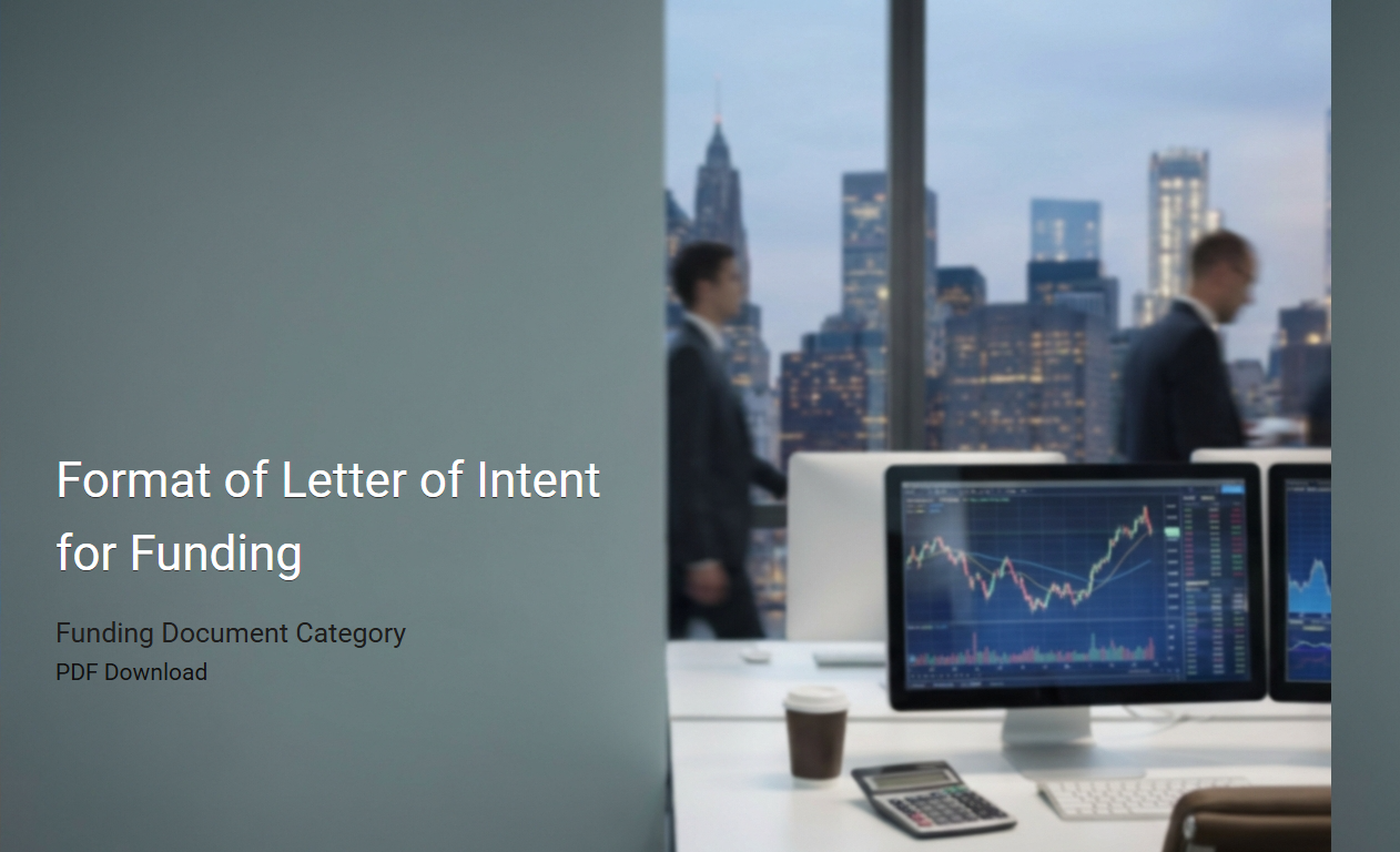 Structured Letter of Intent Format for Funding Applications