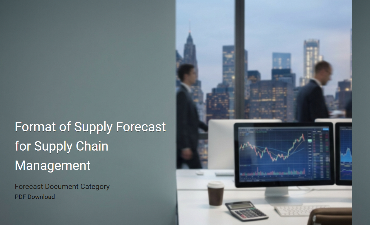 Optimal Structure of Supply Forecasts in Supply Chain Management
