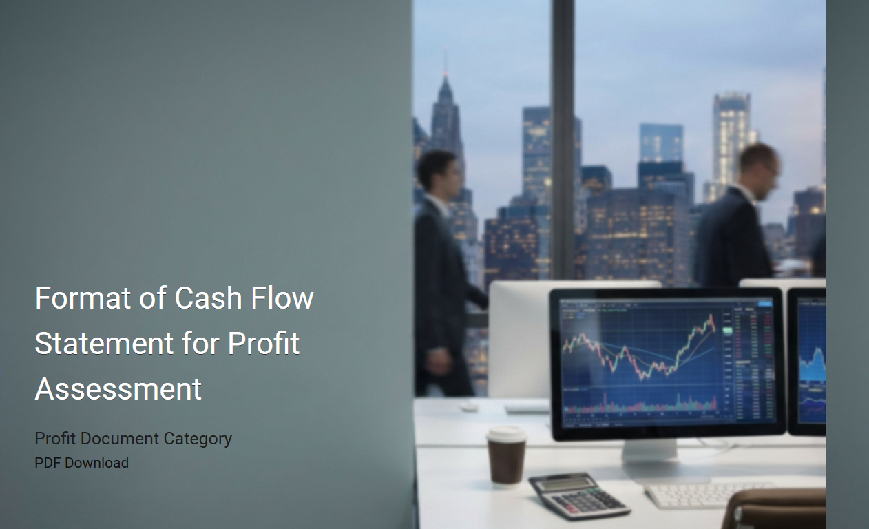 Comprehensive Format of Cash Flow Statement for Accurate Profit Assessment