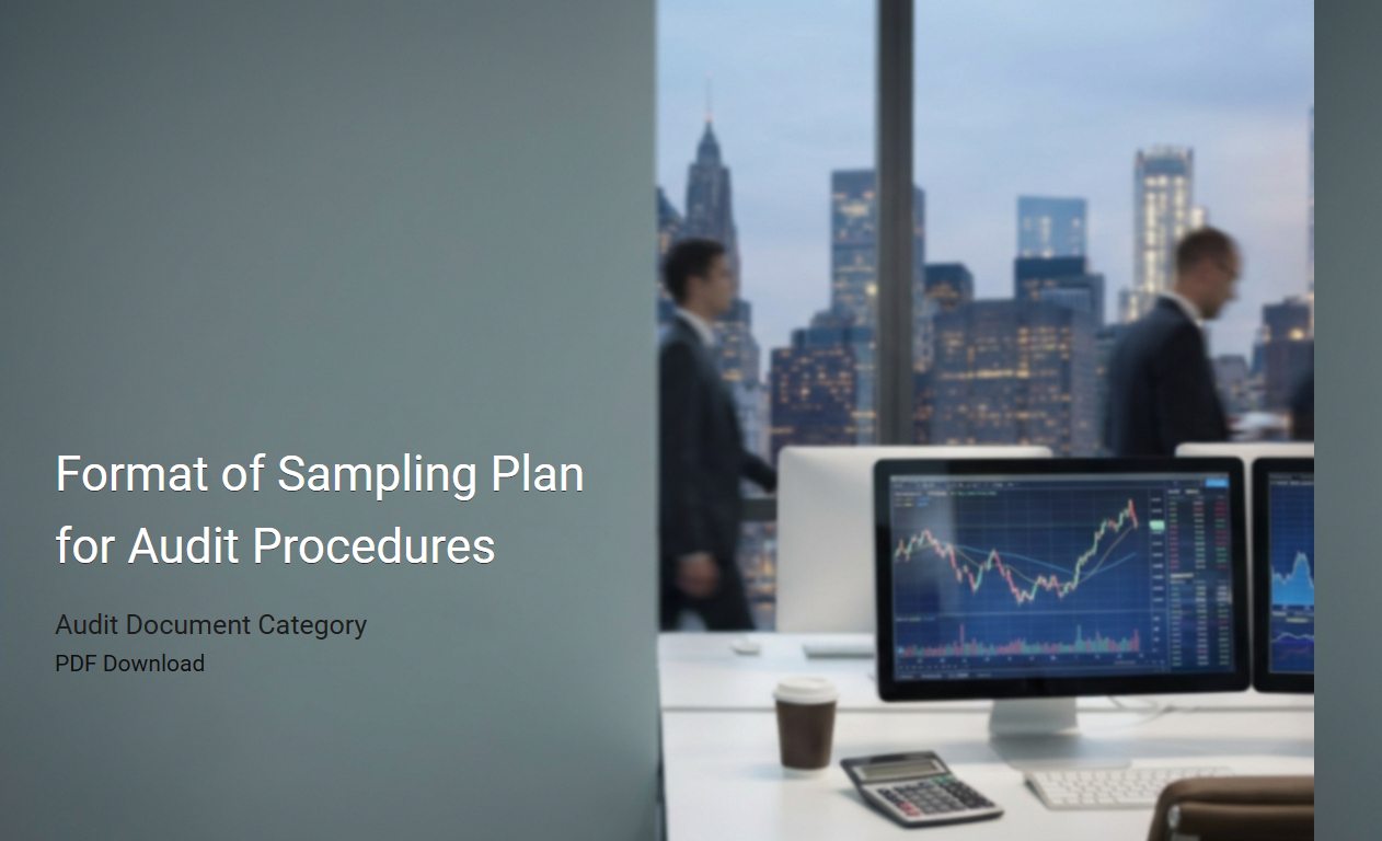 Sampling Plan Structure for Audit Procedures: A Comprehensive Guide